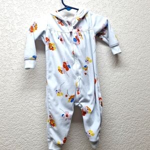 Floral one piece supper warm